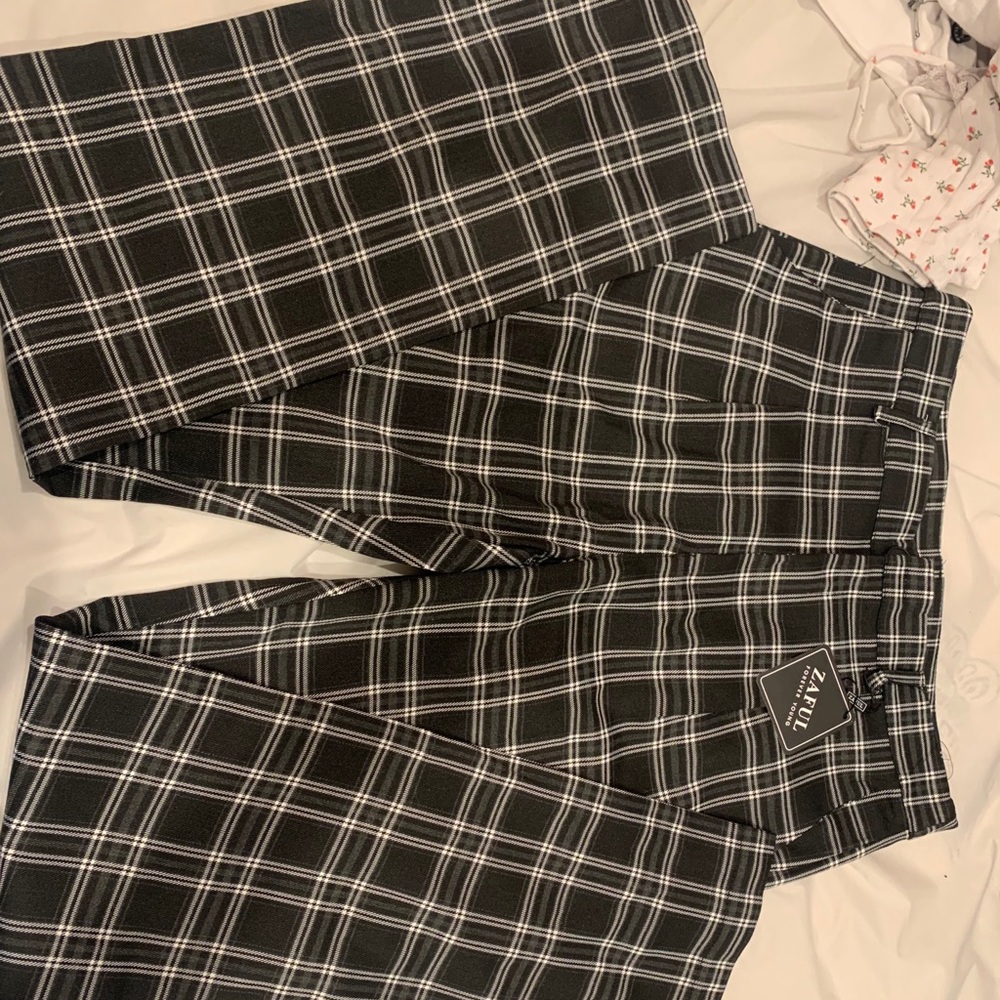 Plaid pants